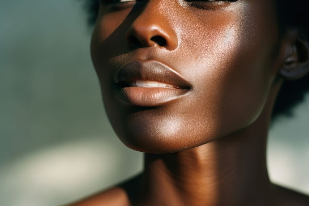 Skin adult woman perfection. AI generated Image by rawpixel.