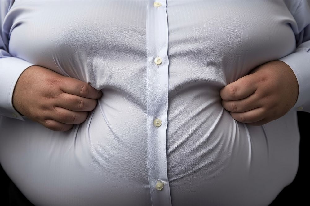 Fat adult shirt anticipation. AI generated Image by rawpixel.