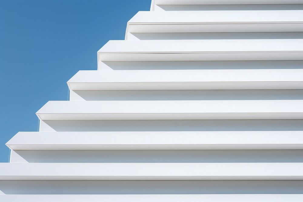 Architecture facade staircase building wall. AI generated Image by rawpixel.