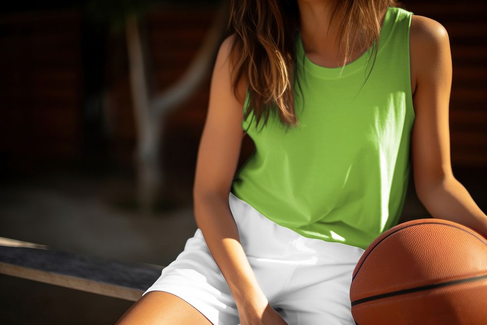 Basketball tank tops, women's active wear