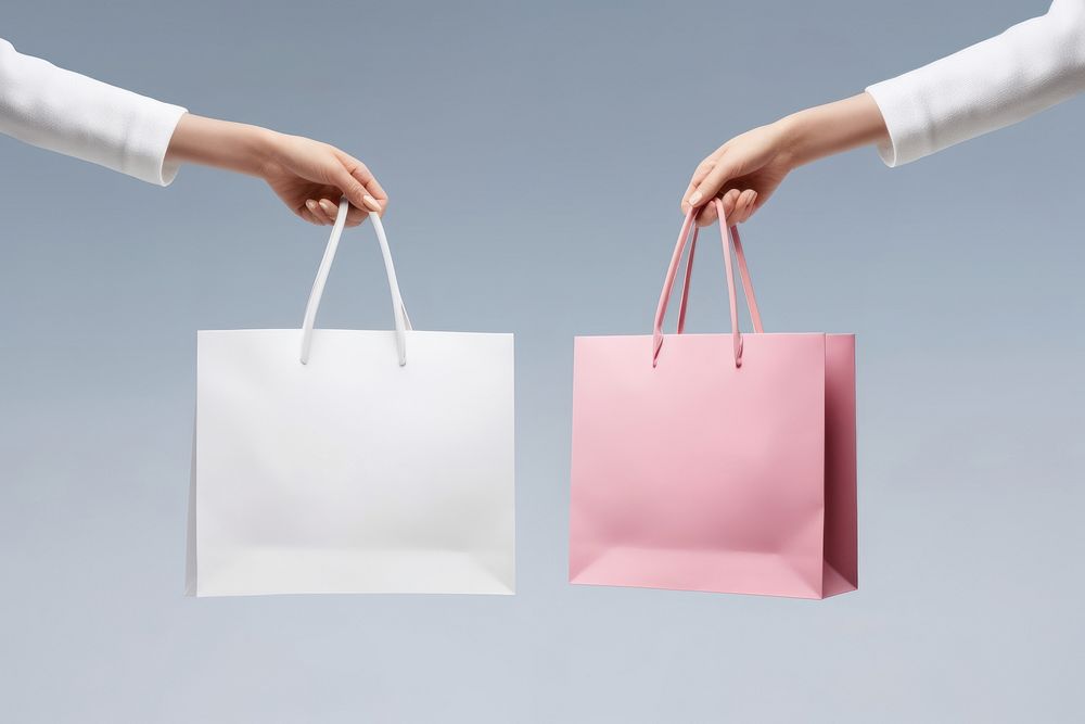 Shopping bag handbag consumerism celebration. AI generated Image by rawpixel.