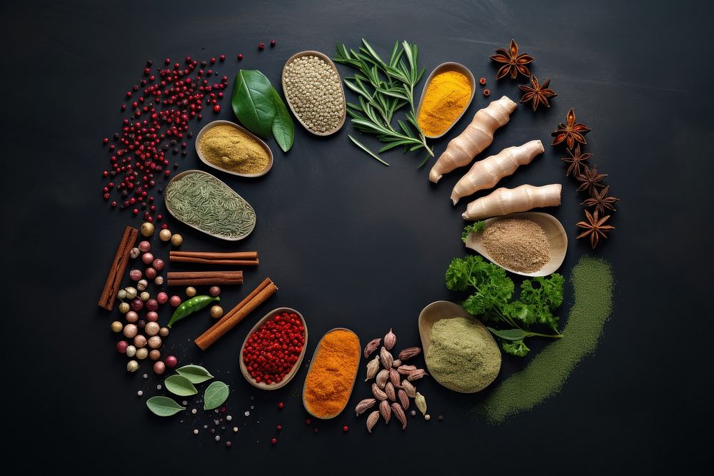 Ingredient spice herbs food. AI generated Image by rawpixel.