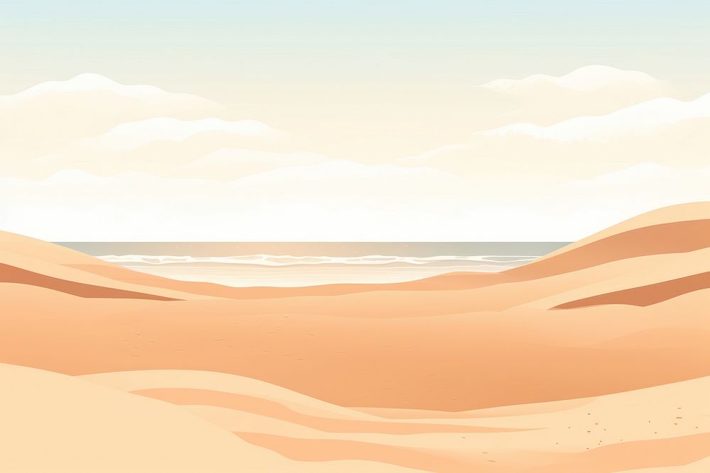 Sand backgrounds landscape outdoors. AI generated Image by rawpixel.