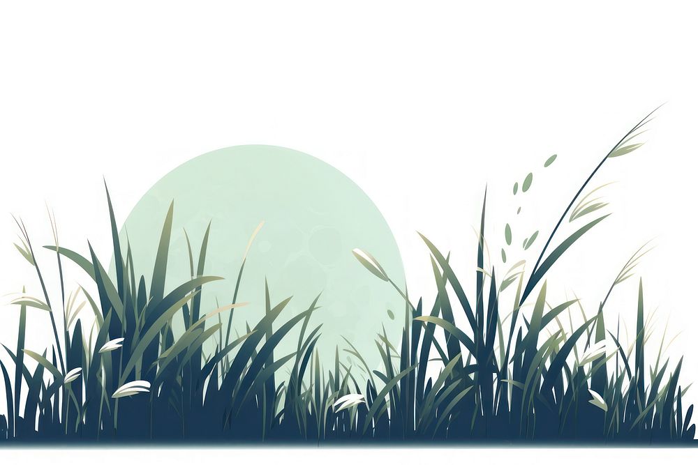 A night Grass grass outdoors nature. AI generated Image by rawpixel.