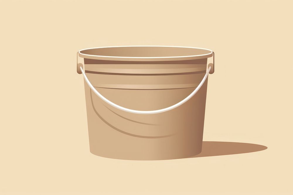 Bucket container flowerpot plastic. AI generated Image by rawpixel.