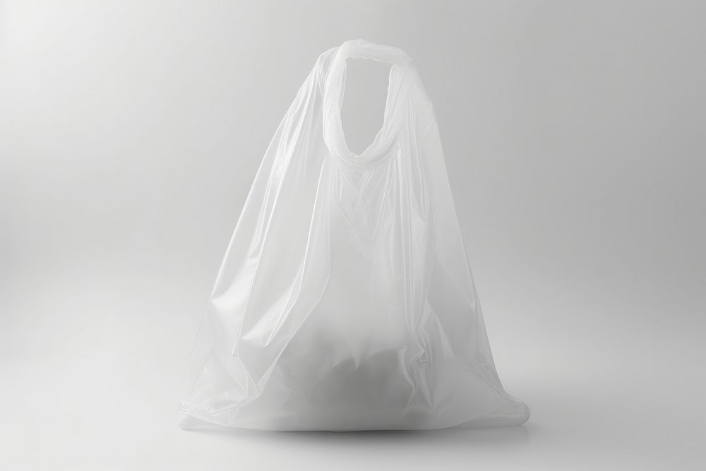 Plastic Bag plastic bag dress. AI generated Image by rawpixel.
