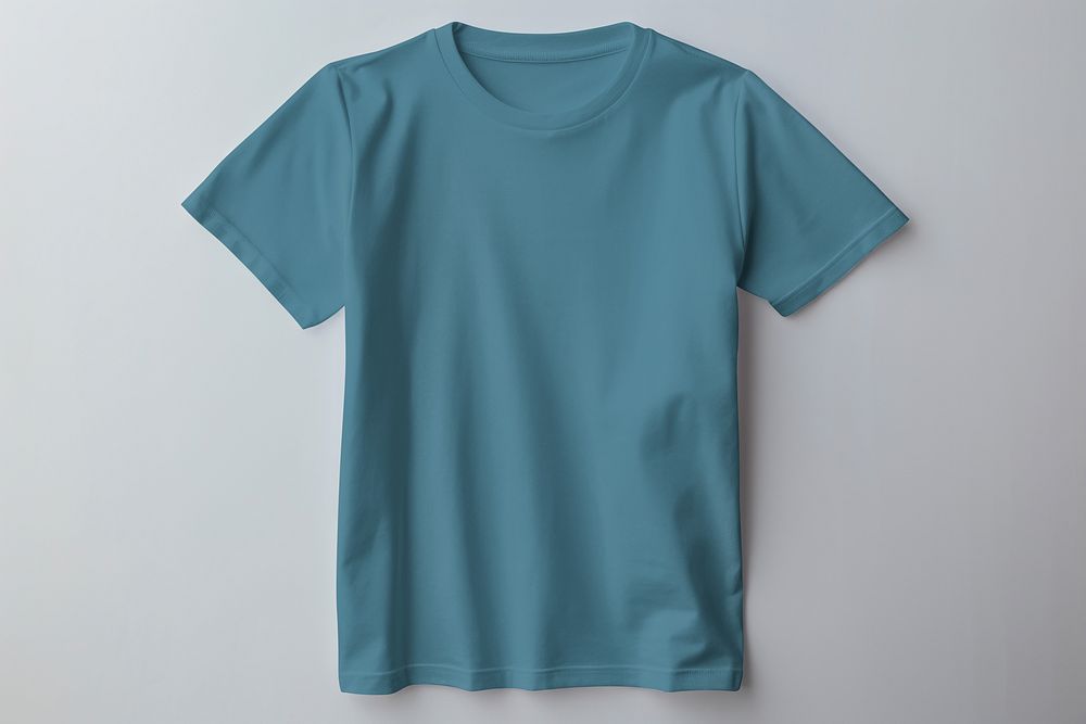 signal blue graphic tee