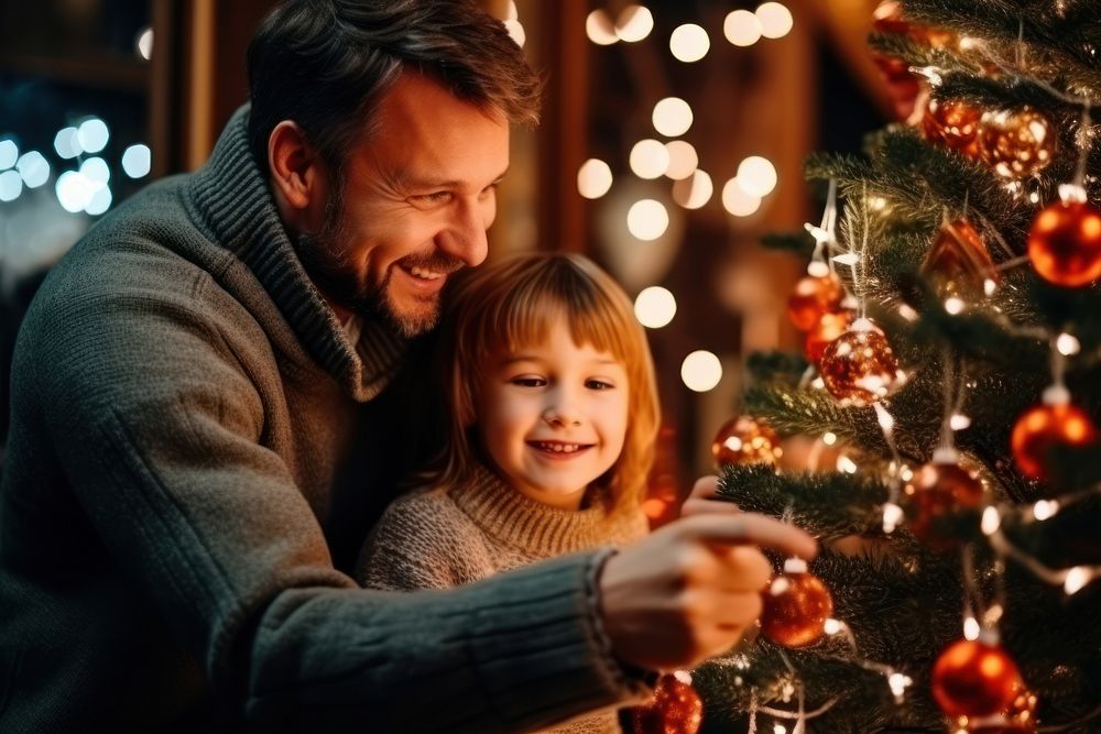 Christmas christmas cheerful family. AI generated Image by rawpixel.