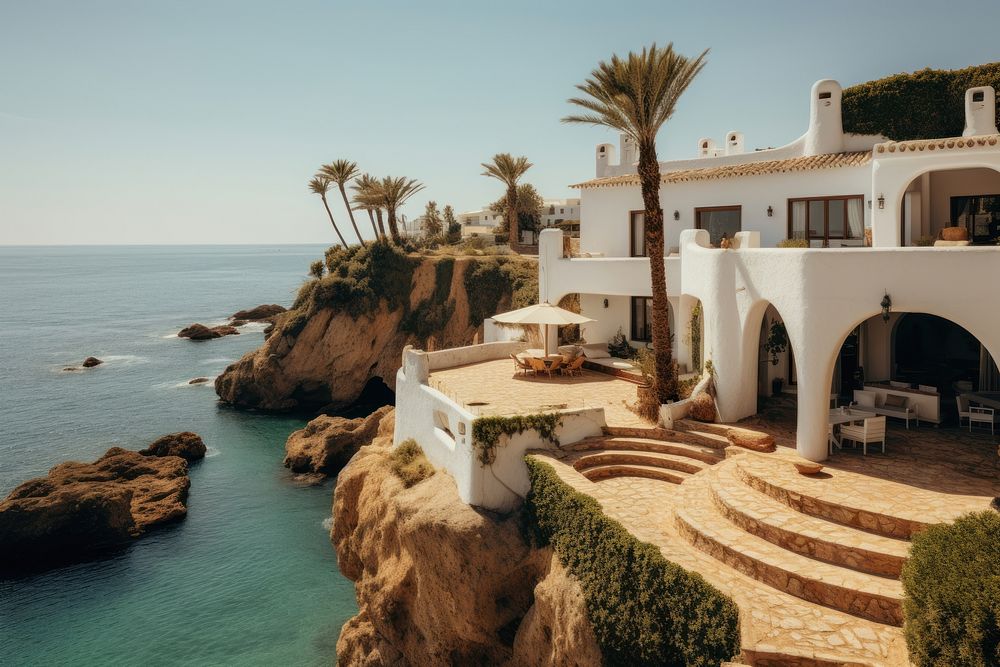 Villa in the south of spain architecture outdoors hacienda. 