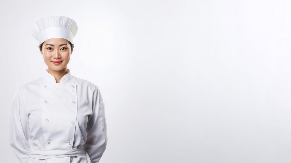 Female chef adult protection happiness. AI generated Image by rawpixel.