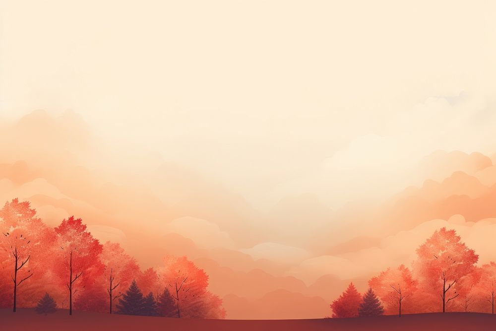 Autumn themed wallpaper backgrounds landscape outdoors. AI generated Image by rawpixel.
