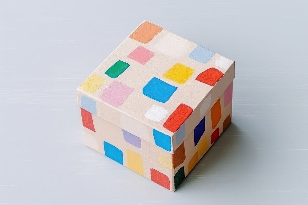 Box toy creativity pattern. AI generated Image by rawpixel.
