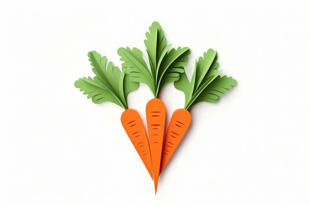 Carrots vegetable plant food. AI generated Image by rawpixel.