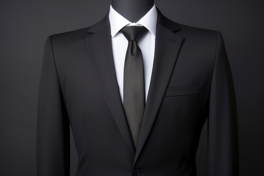Suit necktie tuxedo blazer. AI generated Image by rawpixel.