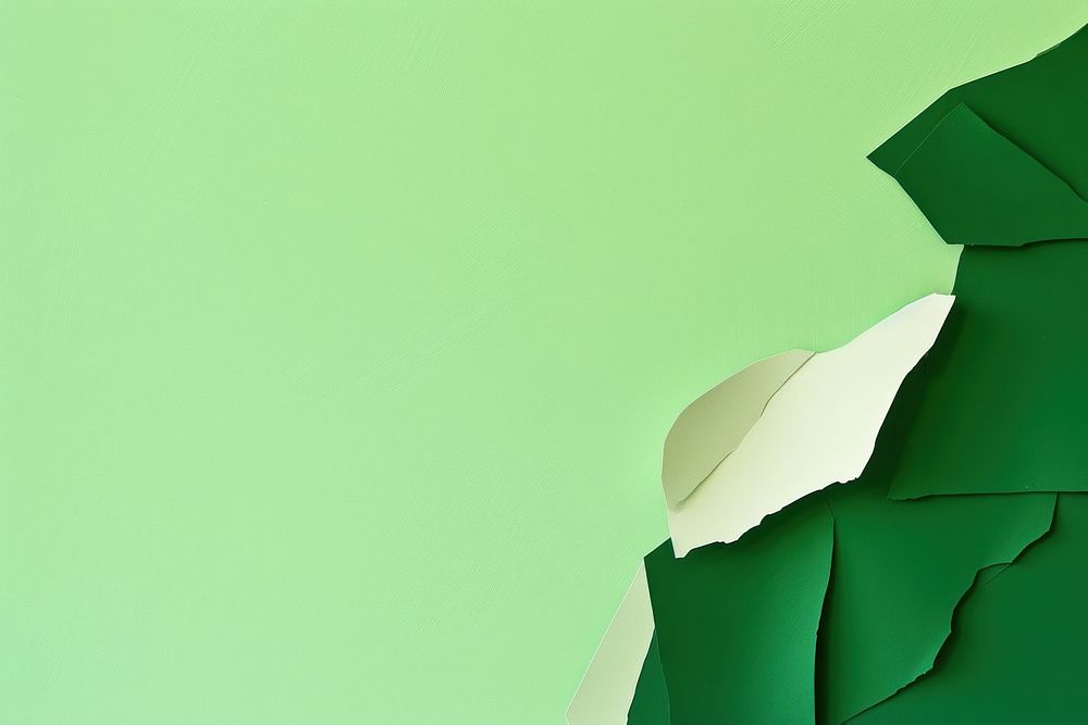 Green paper art backgrounds. AI generated Image by rawpixel.