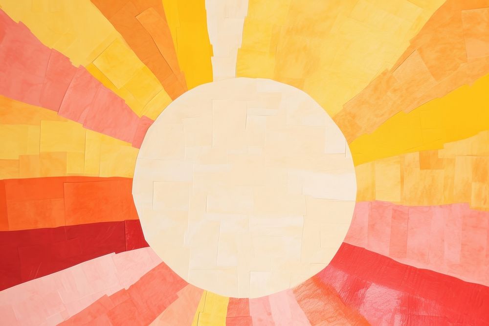 Sun art backgrounds abstract. AI generated Image by rawpixel.