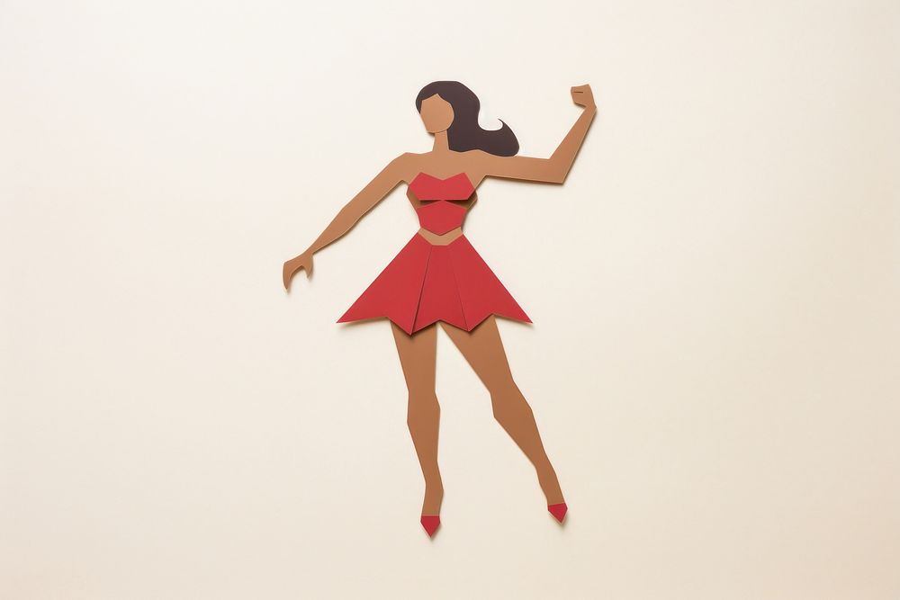 Girl power dancing representation flexibility. AI generated Image by rawpixel.