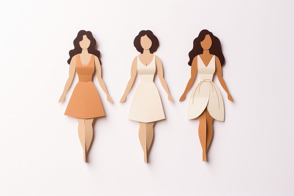 Girl power dress adult representation. AI generated Image by rawpixel.