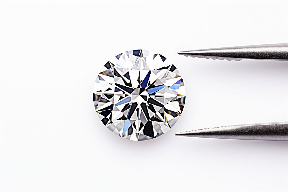 Diamond diamond gemstone jewelry. AI generated Image by rawpixel.