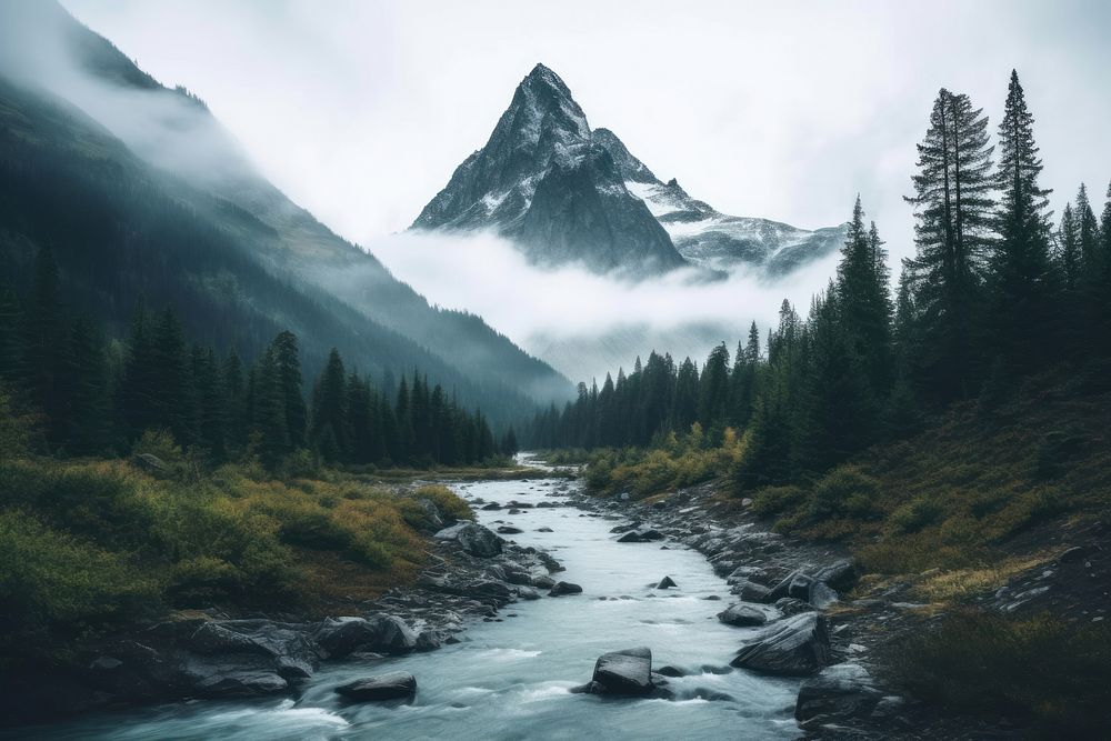Trip mountain outdoors wilderness. AI generated Image by rawpixel.