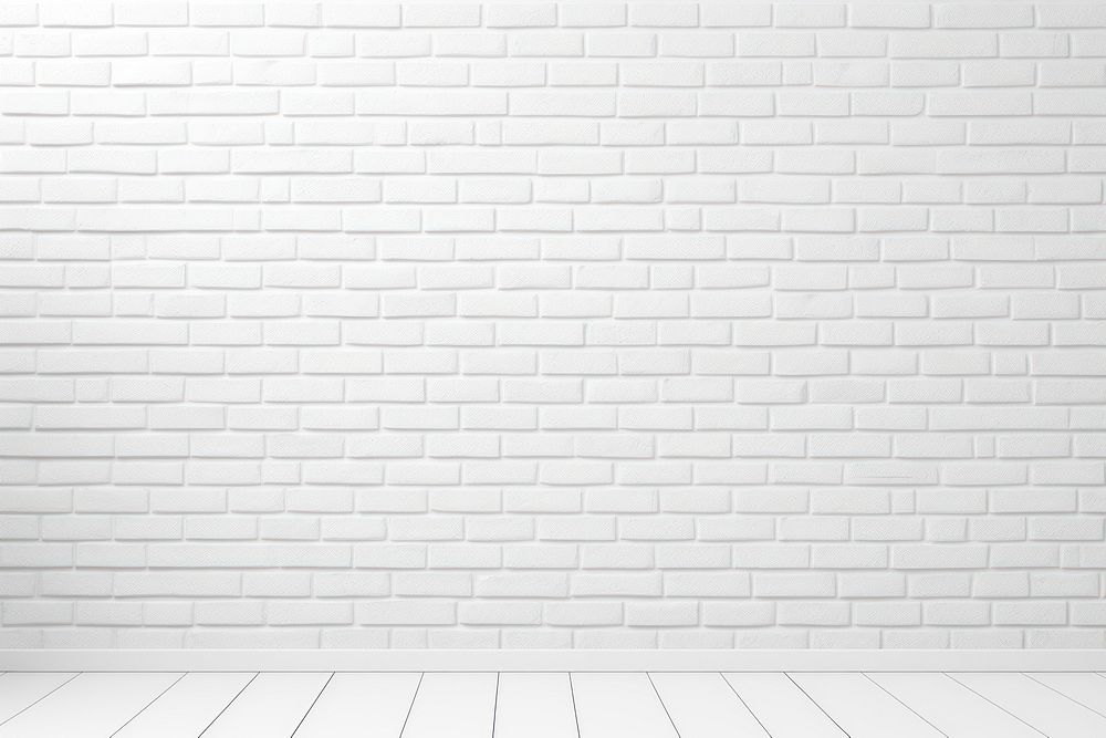 White brick wall backgrounds architecture repetition. 