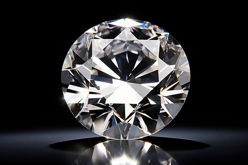 Diamond gemstone jewelry accessories. AI generated Image by rawpixel.