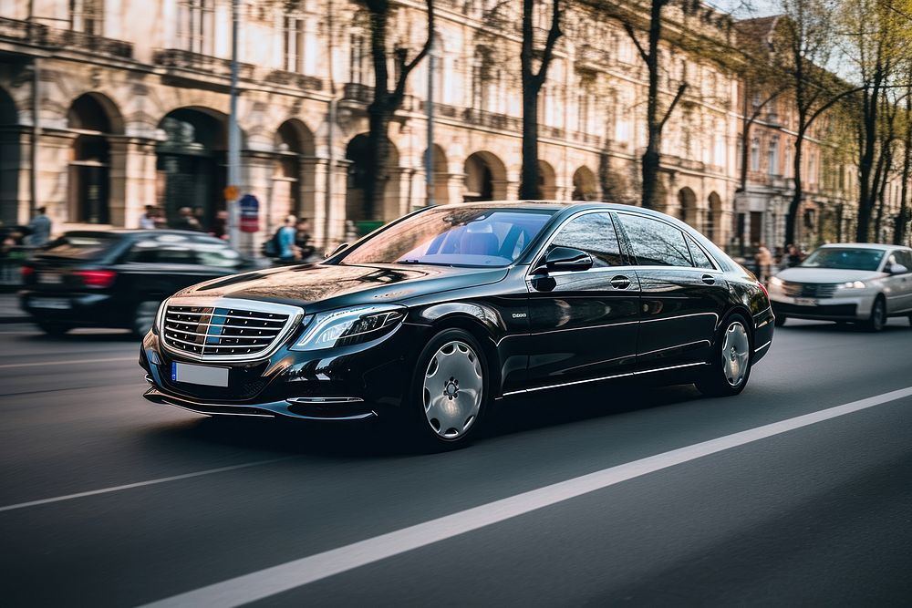 Limousines limousine vehicle driving. 