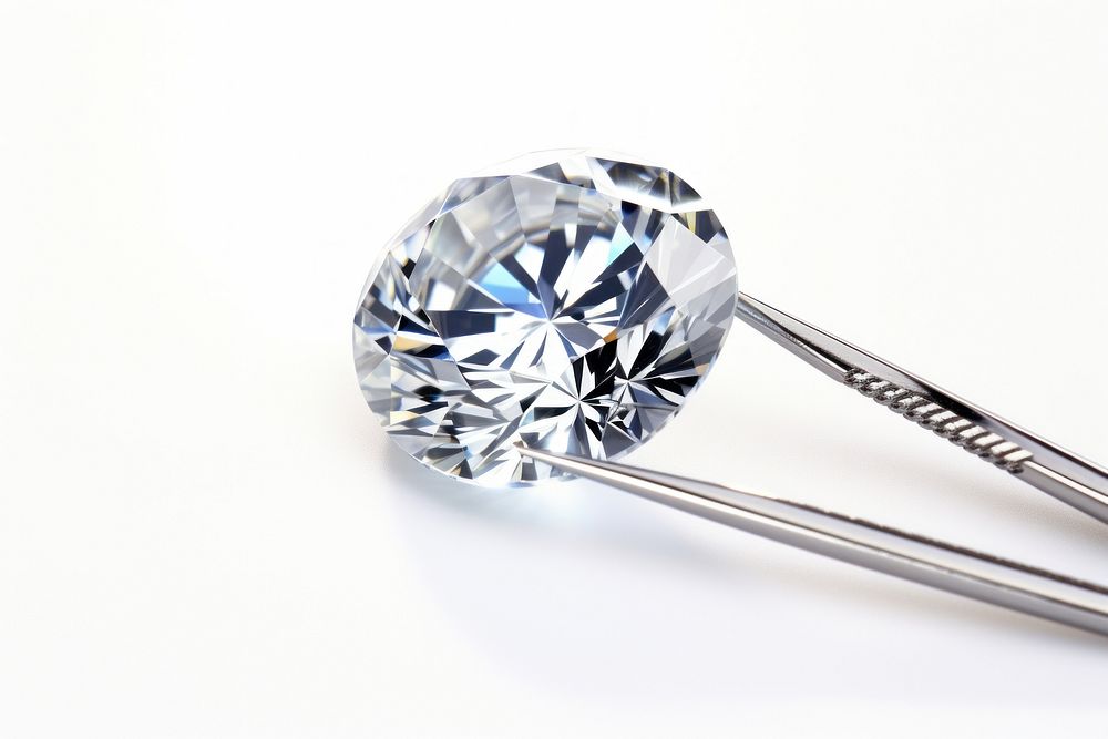 Diamond diamond gemstone jewelry. AI generated Image by rawpixel.