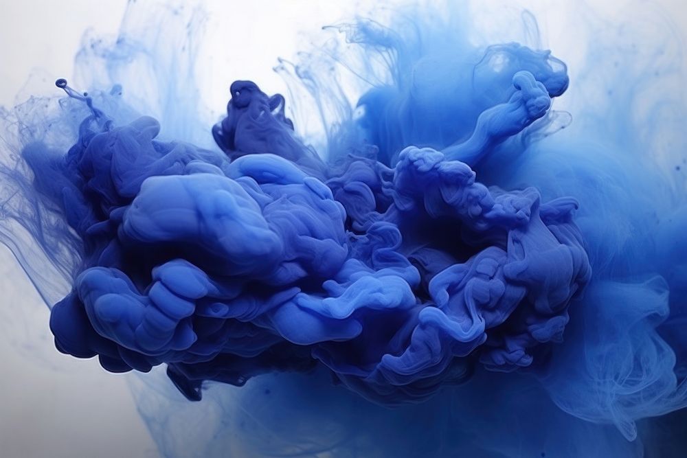 Abstract dark blue cloud backgrounds creativity fragility. 