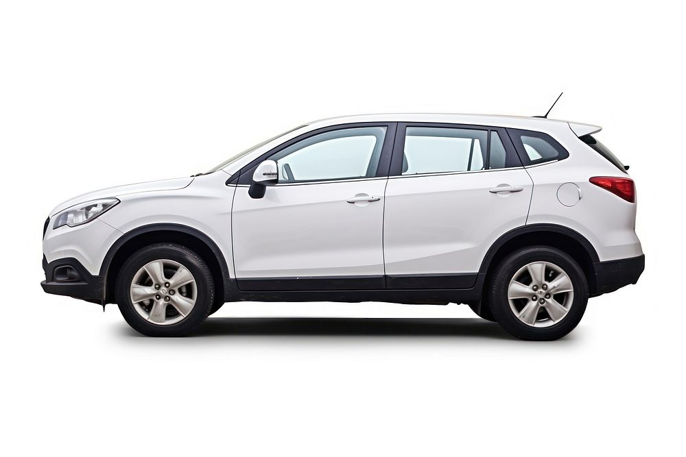 SUV car vehicle suv white background.