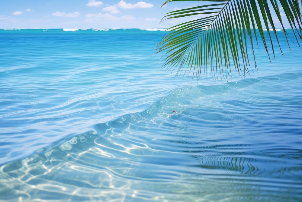 Ocean outdoors nature summer. AI generated Image by rawpixel.