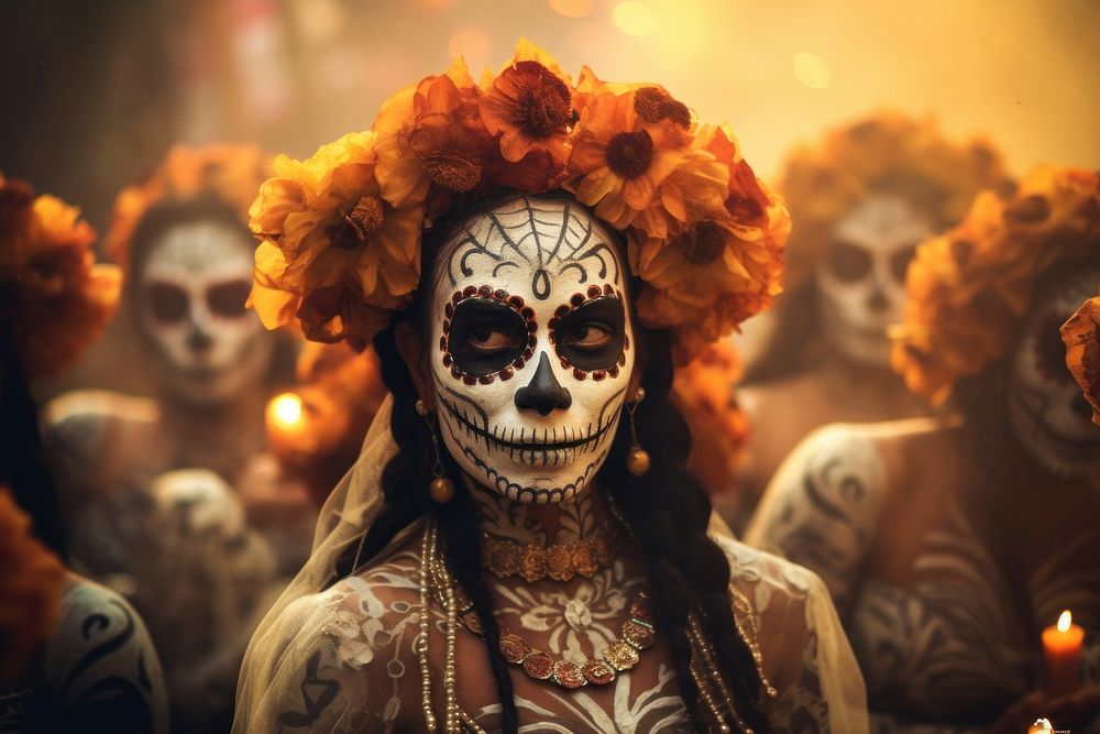 Festival halloween carnival adult. AI generated Image by rawpixel.