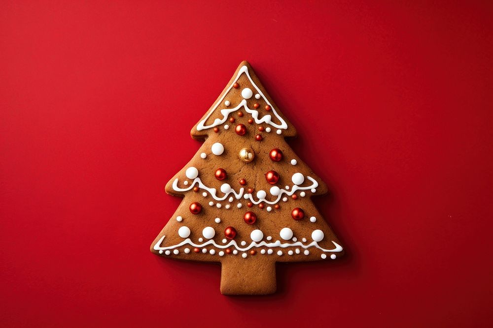 Homemade gingerbread cookie christmas food. AI generated Image by rawpixel.