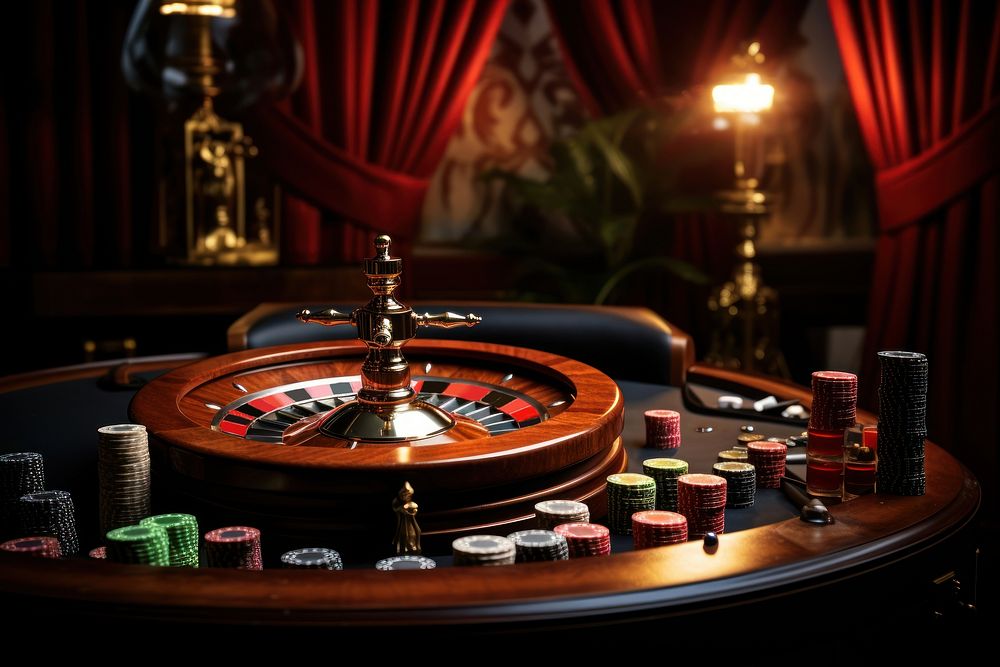 Roulette casino gambling game opportunity. 