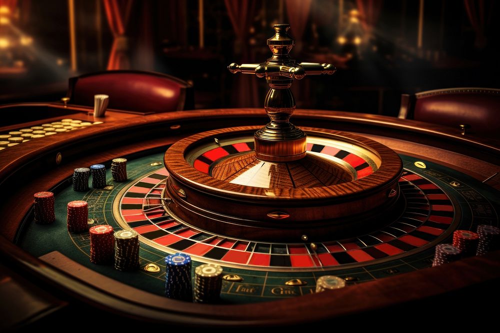Roulette casino gambling game opportunity. AI generated Image by rawpixel.