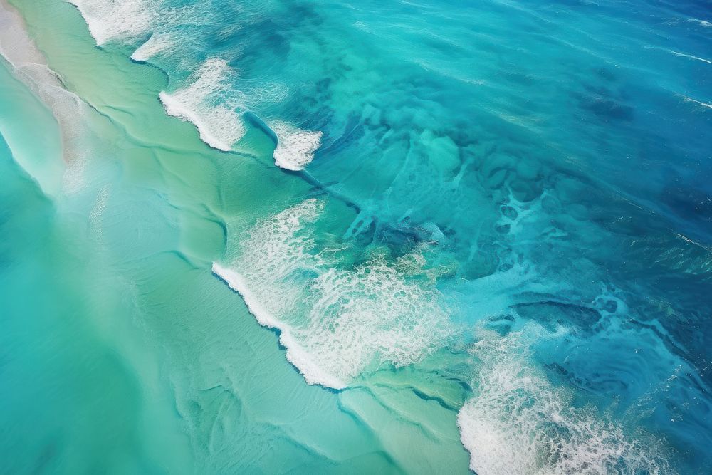 Summer ocean outdoors nature sea. AI generated Image by rawpixel.
