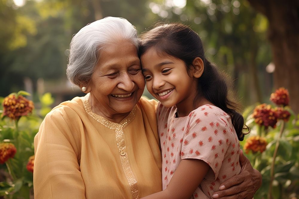 Grandmother photography portrait smile. 