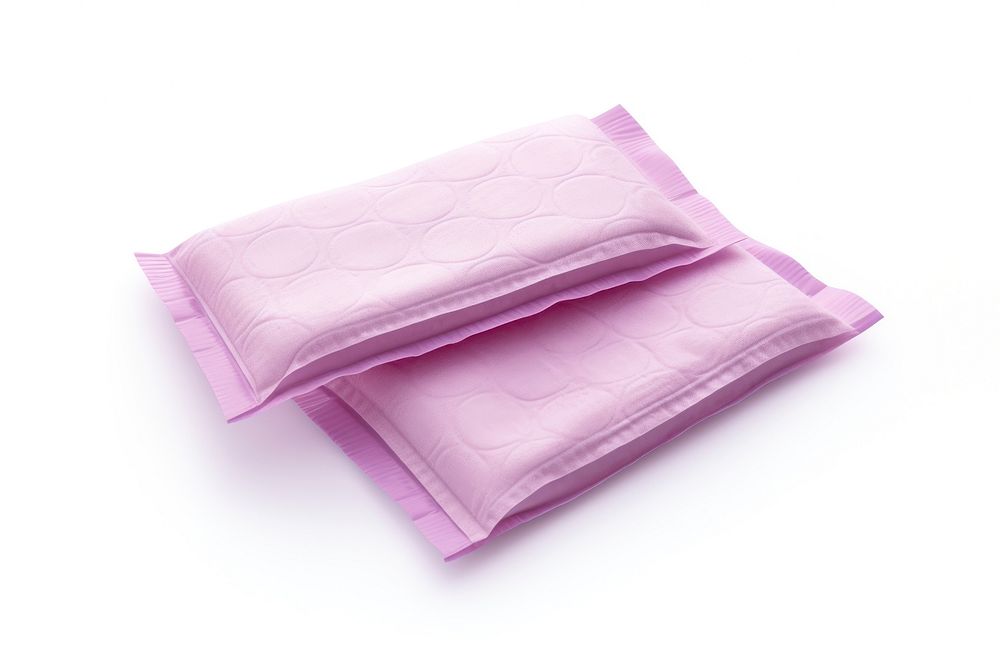 Sanitary pads white background accessories accessory. AI generated Image by rawpixel.