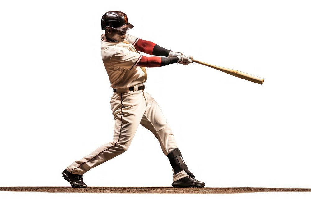 Baseball athlete helmet sports. AI generated Image by rawpixel.