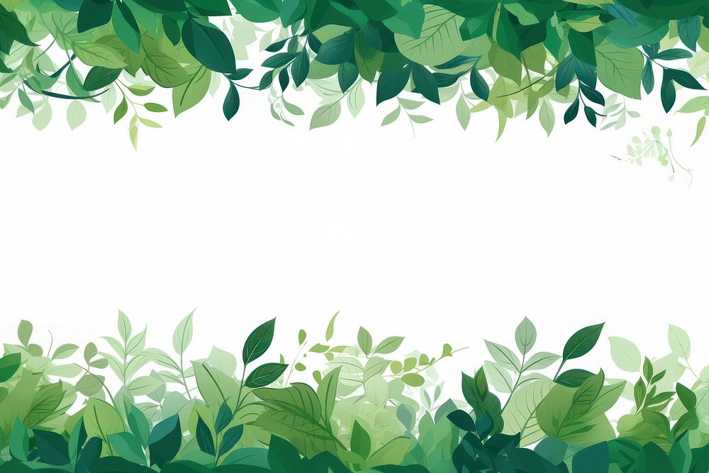 Green leaves backgrounds outdoors pattern. AI generated Image by rawpixel.
