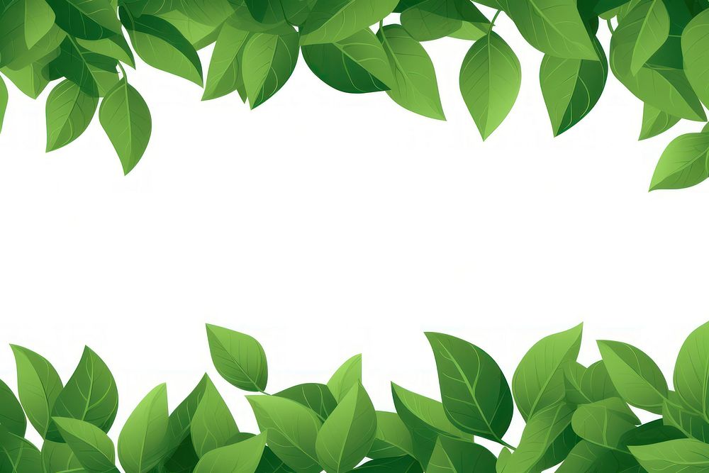 Green backgrounds plant leaf. AI generated Image by rawpixel.