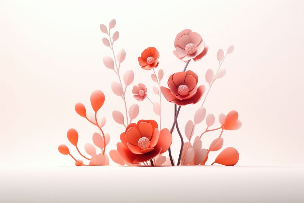 Flower brunch plant creativity fragility. AI generated Image by rawpixel.