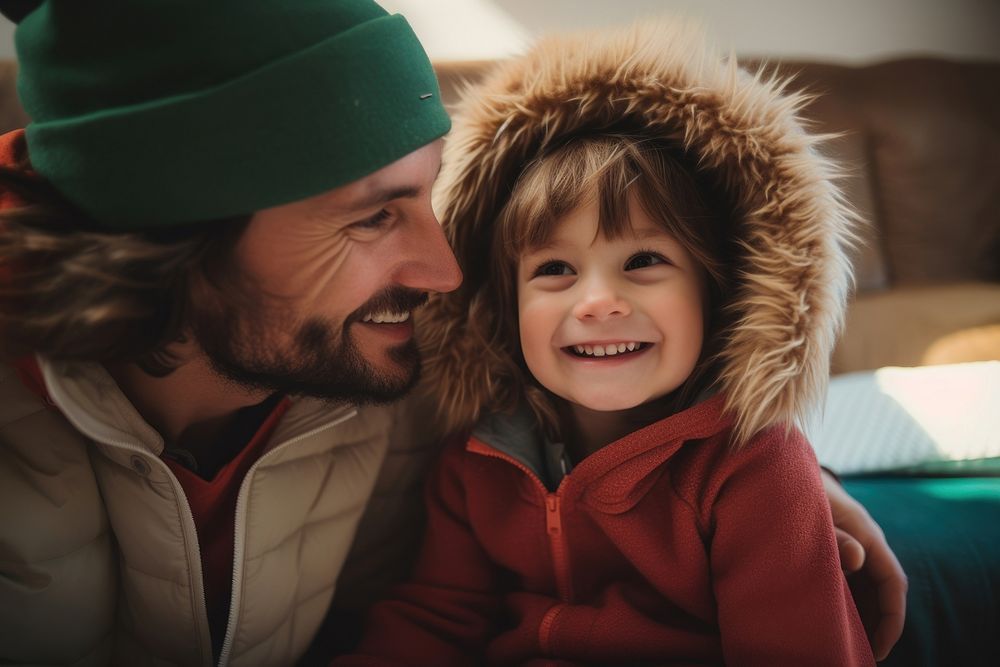 Family photography laughing portrait. 