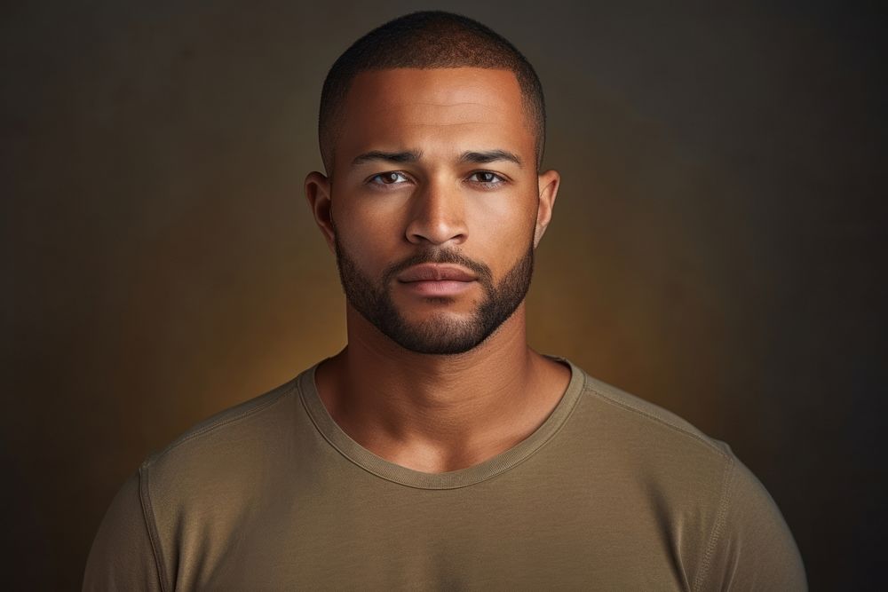 Mixed race man portrait adult photo. AI generated Image by rawpixel.