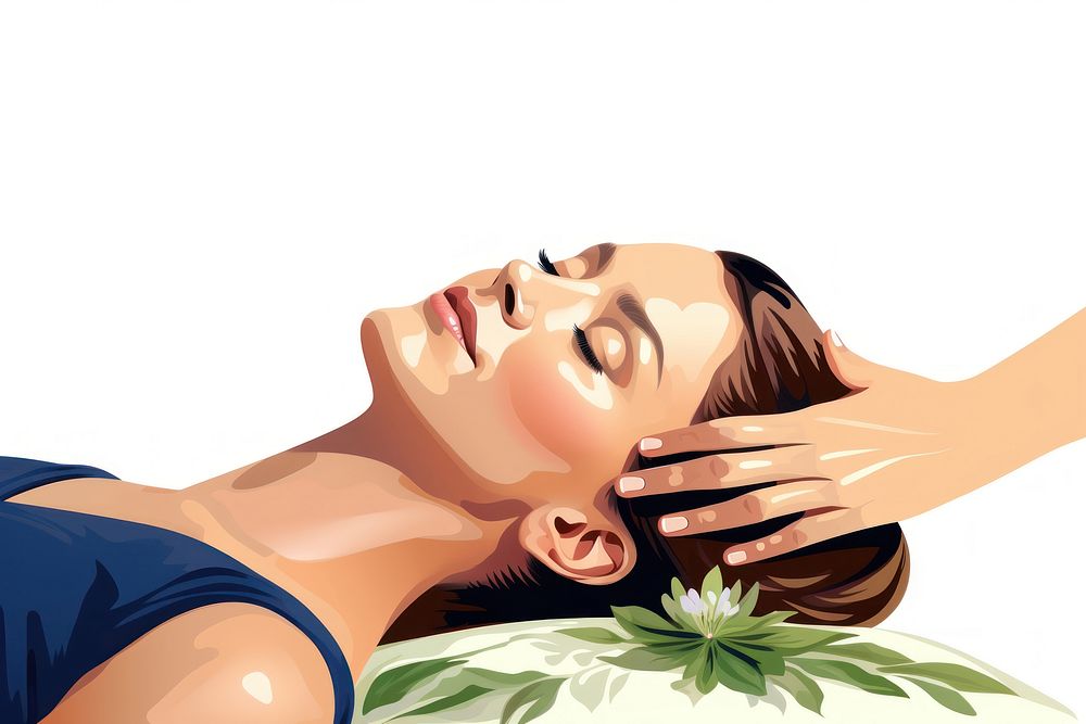 Massage spa relaxation sunbathing. AI generated Image by rawpixel.