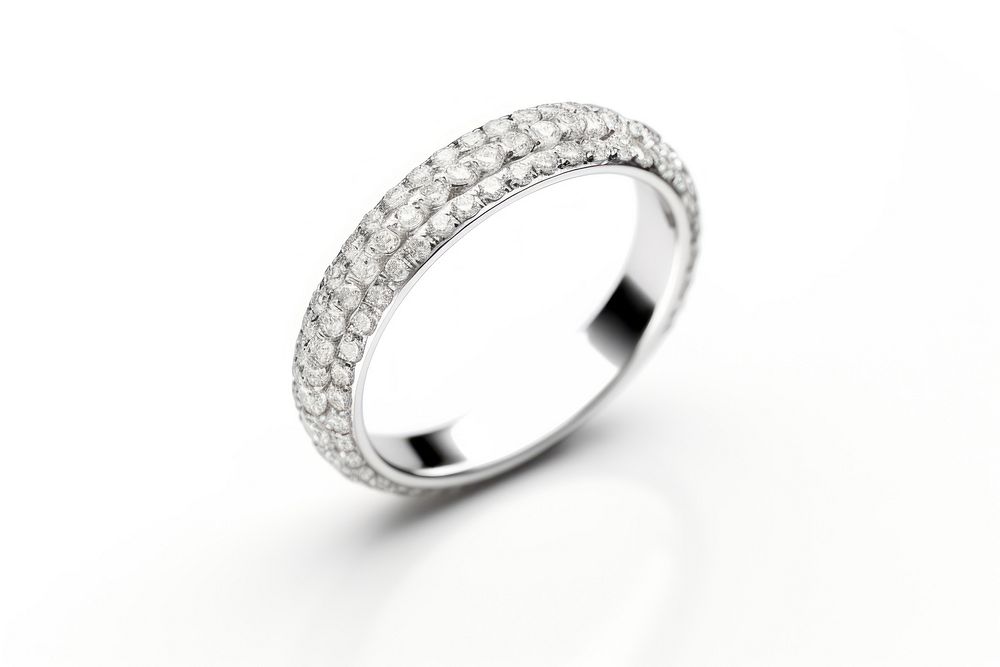 Diamond ring platinum jewelry. 