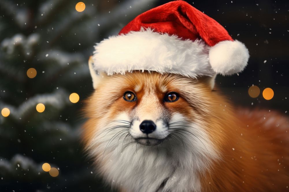 Fox mammal animal nature. AI generated Image by rawpixel.