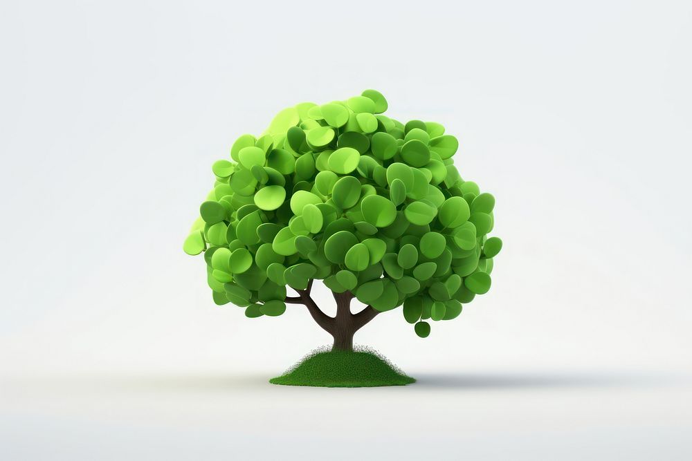 Bush plant green leaf. AI generated Image by rawpixel.