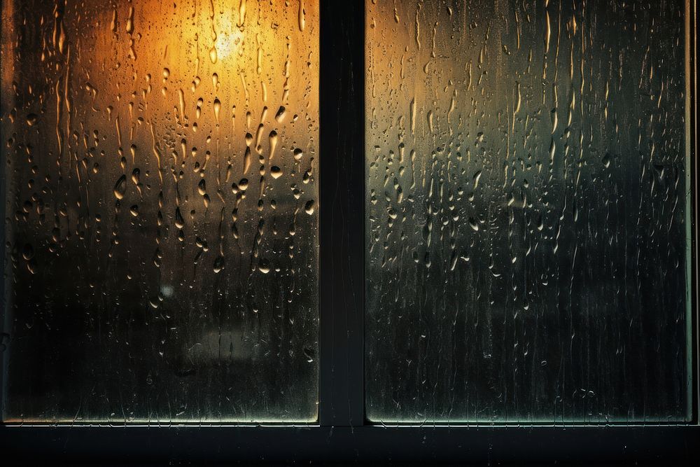 Window backgrounds texture rain. AI generated Image by rawpixel.