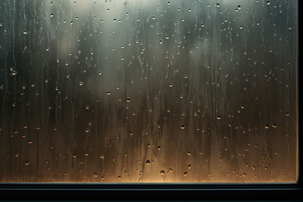 Rain backgrounds texture window. AI generated Image by rawpixel.